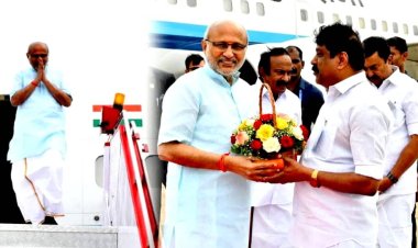 தமிழகம் வந்த குடியரசு துணை தலைவர்