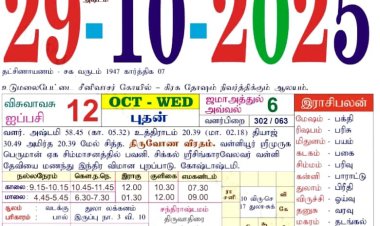 29/10/2025 ராசி பலன்கள்