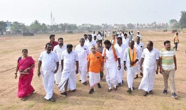 புதுக்கோட்டையில் பாஜக மாநிலத் தலைவா் நயினாா் நாகேந்திரனின் ‘தமிழகம் தலைநிமிர தமிழனின் பயணம்’ என்ற பிரசாரப் பயணத்தின் நிறைவு விழா ஜனவரி 4-ஆம் தேதி உறுதி செய்யப்பட்டுள்ளது.