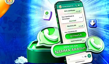 தமிழ்நாடு அரசு இ சேவை சம்பந்தப்பட்ட ஆவணங்களுக்கு வாட்ஸ் அப் மூலமாக ஆவணங்களை பதிவிறக்கம் செய்து கொள்ளலாம் முழு விவரங்களை தெரிந்து கொள்ள நமது publicsocialmedia.in இணையதளத்தை உள் சென்று தெரிந்து கொள்ளவும்