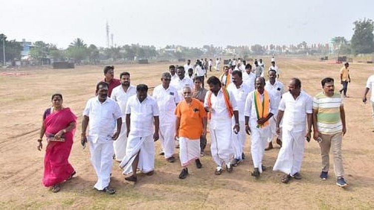 புதுக்கோட்டையில் பாஜக மாநிலத் தலைவா் நயினாா் நாகேந்திரனின் ‘தமிழகம் தலைநிமிர தமிழனின் பயணம்’ என்ற பிரசாரப் பயணத்தின் நிறைவு விழா ஜனவரி 4-ஆம் தேதி உறுதி செய்யப்பட்டுள்ளது.