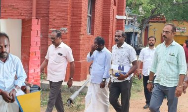 புதுக்கோட்டையில் நில அளவை செய்து கொடுக்க ரூ.14,000 லஞ்சம் வாங்கிய சர்வேயர் கைது!
