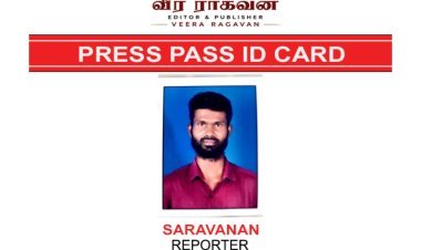 கலியுக நாரதர் மாதாந்திர இதழ் பத்திரிகையின் திருச்சி மண்டல தலைமை செய்தியாளராக திரு. M. சரவணன் அவர்கள் நியமிக்கப்பட்டுள்ளார் அவர்களுக்கு வாழ்த்துக்கள்! வாழ்த்துக்களுடன் கலியுக நாரதர் மாதாந்திர இதழ் வெளியிட்டார் மற்றும் ஆசிரியர் வீ.வீரராகவன்: 9443401036