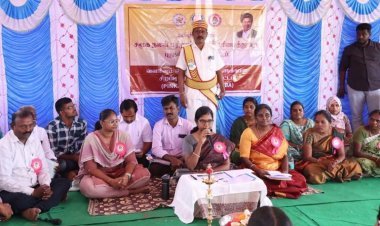 இளஞ்சிவப்பு பெண் குழந்தைகளுக்கான சிறப்பு கிராம சபை கூட்டத்தில் மாவட்ட ஆட்சித்தலைவர் பங்கேற்பு...!   கலியுக நாரதர் மாதாந்திர இதழ் வெளியீட்டாளர் மற்றும் ஆசிரியர் வீ.வீரராகவன்