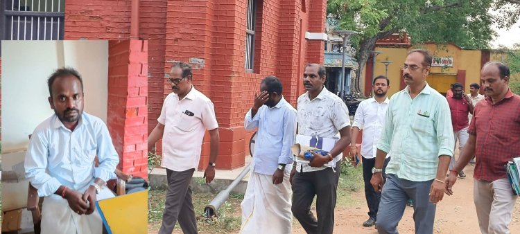 புதுக்கோட்டையில் நில அளவை செய்து கொடுக்க ரூ.14,000 லஞ்சம் வாங்கிய சர்வேயர் கைது!
