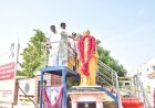 புதுக்கோட்டை மாவட்ட அரசு மருத்துவக்கல்லூரி மருத்துவமனை வளாகத்தில் செய்தி மக்கள் தொடர்புத் துறையின் சார்பில்! கலியுக நாரதர் மாதாந்திர இதழ் வெளியீட்டாளர் மற்றும் ஆசிரியர் வீ.வீரராகவன்!